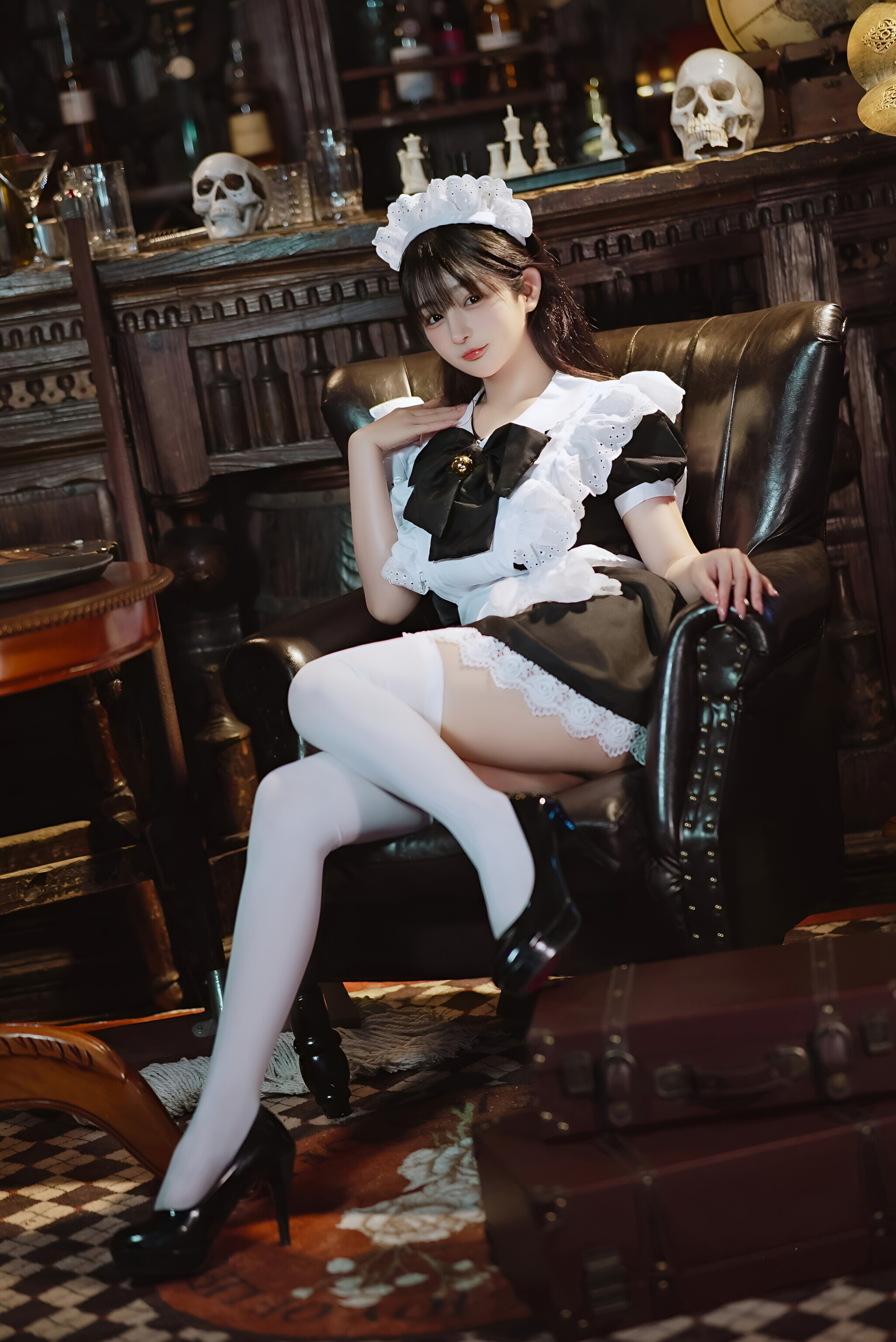 图片[1]-桜井宁宁 – NO.160 新符文女仆[120P]-XikXak